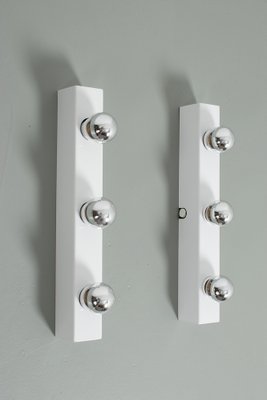 White Mirror Wall Lamps, Set of 2-OKG-1995415