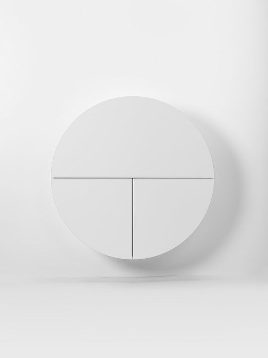 White Multifunctional Pill Cabinet by Dalius Razauskas for Emko