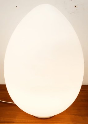 White Murano Egg Table Lamp-QLH-1215834