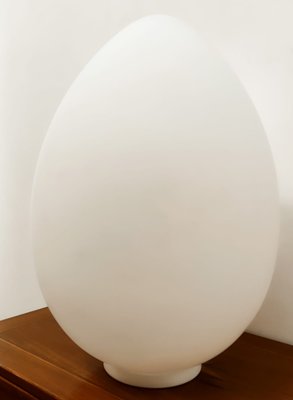 White Murano Egg Table Lamp-QLH-1215834