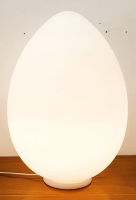 White Murano Egg Table Lamp-QLH-1215834