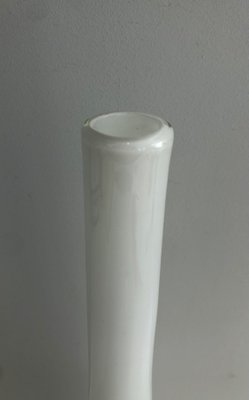 White Opalin Glass Vase-BA-1365336