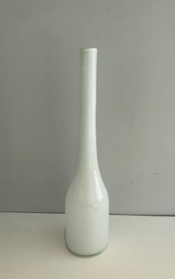 White Opalin Glass Vase-BA-1365336