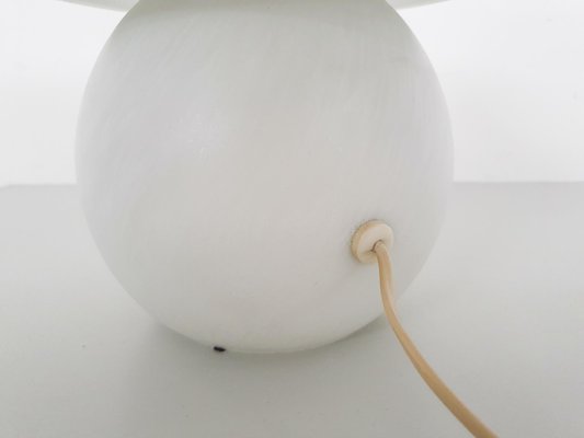 White Opaline Glass Table Light from Peil & Putzler, Germany, 1970s-ZO-806027