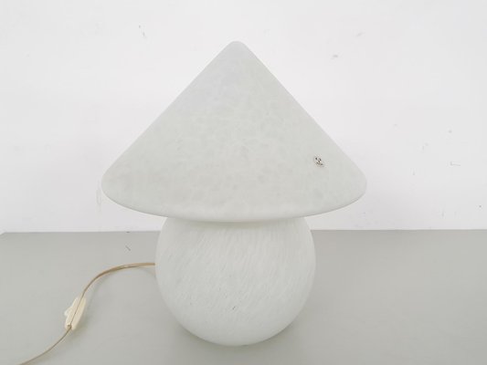 White Opaline Glass Table Light from Peil & Putzler, Germany, 1970s-ZO-806027