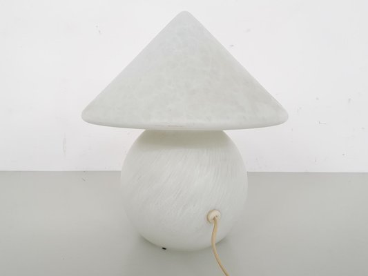 White Opaline Glass Table Light from Peil & Putzler, Germany, 1970s-ZO-806027