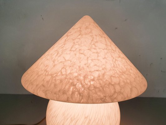 White Opaline Glass Table Light from Peil & Putzler, Germany, 1970s-ZO-806027