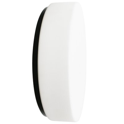 White Opaline Glass Wall Round Flush Mount from Bega Limburg-BLS-1416856