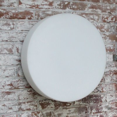 White Opaline Glass Wall Round Flush Mount from Bega Limburg-BLS-1416856