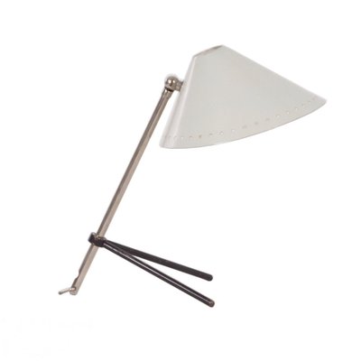 White Pinocchio Lamp by H. Busquet for Hala, 1950s-ZT-1297598