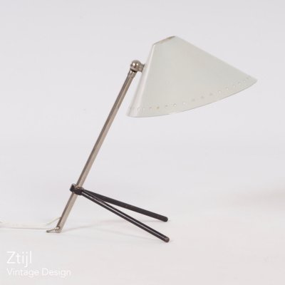 White Pinocchio Lamp by H. Busquet for Hala, 1950s-ZT-1297598