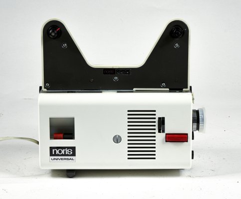 White Plastic and Metal Projector in Original Box from Noris Universal-RAQ-992107