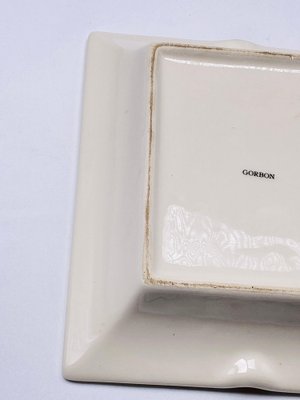 White Porcelain Ashtray, France, 1980s-UR-1362380