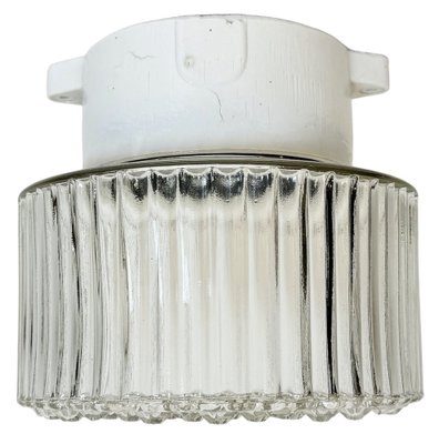 White Porcelain Ceiling Light, 1970s-CGF-1756859