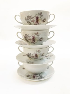 White Porcelain Tableware Set from Bidasoa, 1960s, Set of 27-TS-771689