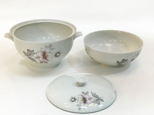 White Porcelain Tableware Set from Bidasoa, 1960s, Set of 27-TS-771689