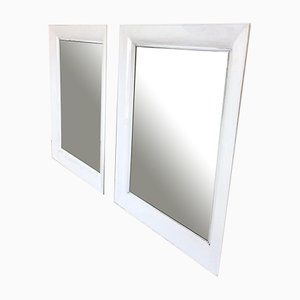 White PVC Rectangular Mirror from Kartell, 1990s-ZLY-614543