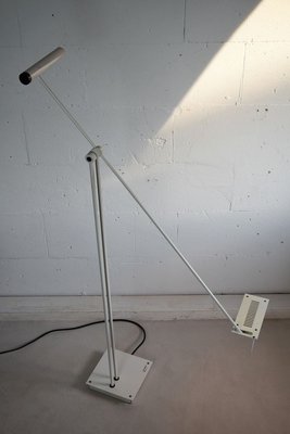 White Samurai Floor Lamp by Shigeaki Asahara for Stilnovo, 1970s-IEI-785864