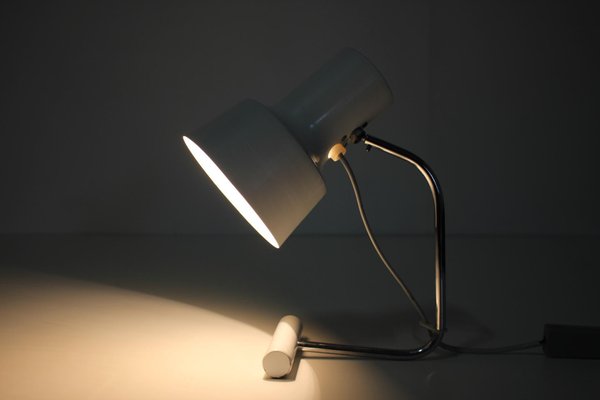 White Small Lamp by Josef Hurka, 1960s, Czechoslovakia-TZ-936353