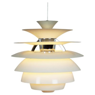 White Snowball Pendant Lamp by Poul Henningsen for Poulsen, 1970s-MH-2031755