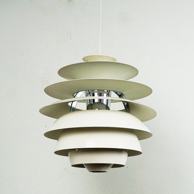 White Snowball Pendant Lamp by Poul Henningsen for Poulsen, 1970s-MH-2031755