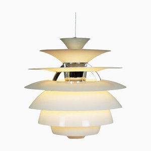 White Snowball Pendant Lamp by Poul Henningsen for Poulsen, 1970s-MH-2031755