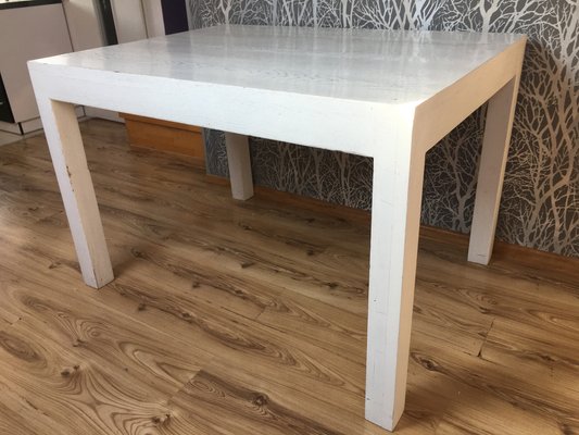 White Solid Oak Table, 1990s-WQQ-1029700