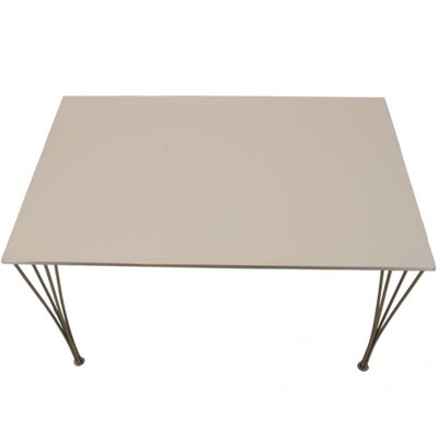 White Square Table by Piet Hein, 1980s-MTD-1731326