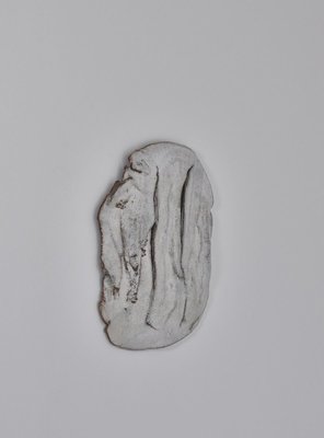 White Stoneware Wall Relief by Ole Bjørn Krüger, 1960s-WRF-886048