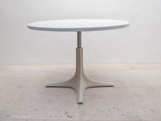 White Top Dining Adjustable Table attributed to Ilse Möbel, Germany, 1968-KL-1785958