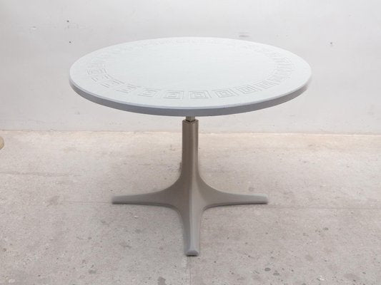 White Top Dining Adjustable Table attributed to Ilse Möbel, Germany, 1968-KL-1785958