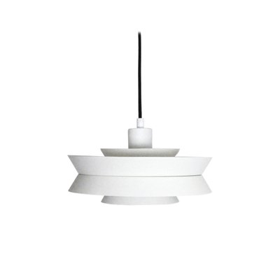 White Trava Pendant Lamp by Carl Thore for Granhaga, Sweden, 1960s-HPQ-2041318