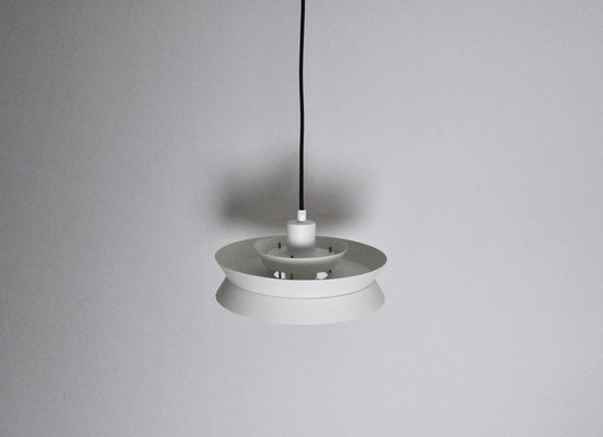 White Trava Pendant Lamp by Carl Thore for Granhaga, Sweden, 1960s-HPQ-2041318