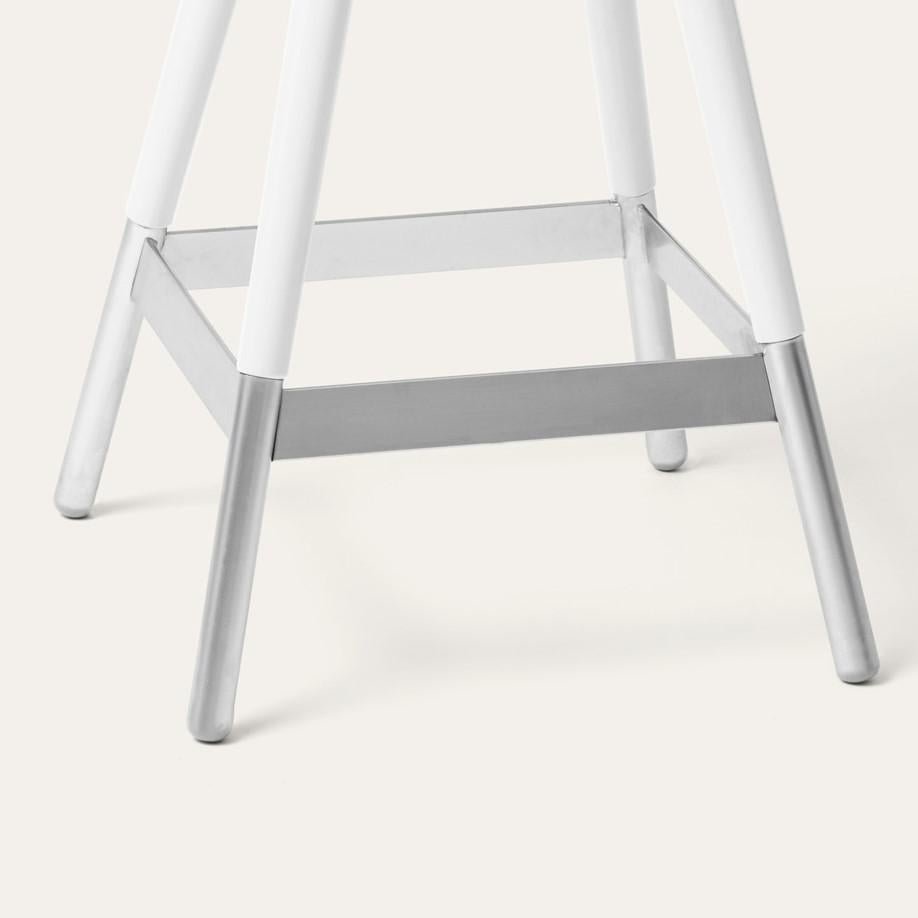 White Tupp Barstool by Storängen Design