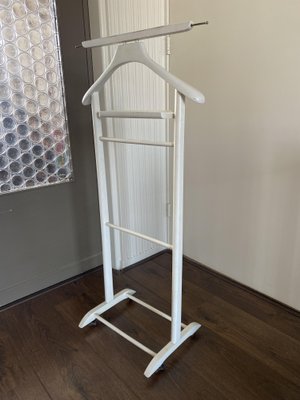 White Valet Stand in the Style of Ico & Luisa Parisi for Fratelli Reguitti, 1960s-DE-1299826