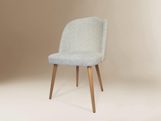 White Yves Chair by Dovain Studio