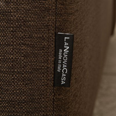 Whos Perfect Luca Fabric Corner Sofa in Brown Gray-RQW-1789443