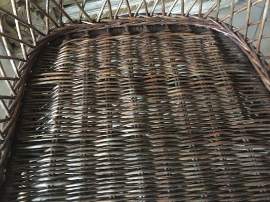 Wicker Armchair, 1960s-WQQ-929114