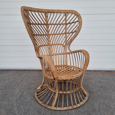 Wicker Armchair by Lio Carminati & Gio Ponti, Italy, 1950-GSF-1148543