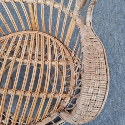 Wicker Armchair by Lio Carminati & Gio Ponti, Italy, 1950-GSF-1148543