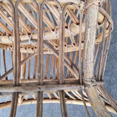 Wicker Armchair by Lio Carminati & Gio Ponti, Italy, 1950-GSF-1148543