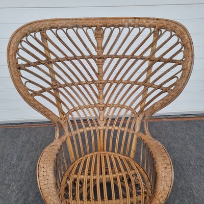 Wicker Armchair by Lio Carminati & Gio Ponti, Italy, 1950-GSF-1148543