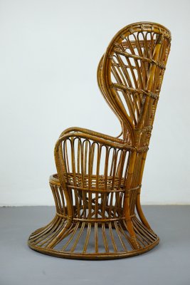 Wicker Chair by Gio Ponti and Lio Carminati, 1960s-LMR-870027