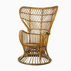 Wicker Chair by Gio Ponti and Lio Carminati, 1960s-LMR-870027