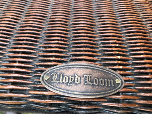 Wicker Chairs by Lloyd Loom, 1970s, Set of 4-WQQ-1401029