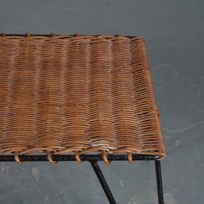 Wicker Coffee Table, the Netherlands, 1950s-DV-1004967