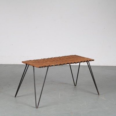 Wicker Coffee Table, the Netherlands, 1950s-DV-1004967