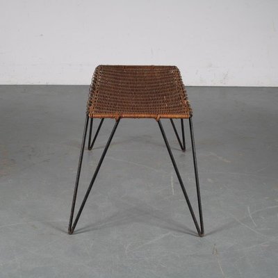 Wicker Coffee Table, the Netherlands, 1950s-DV-1004967