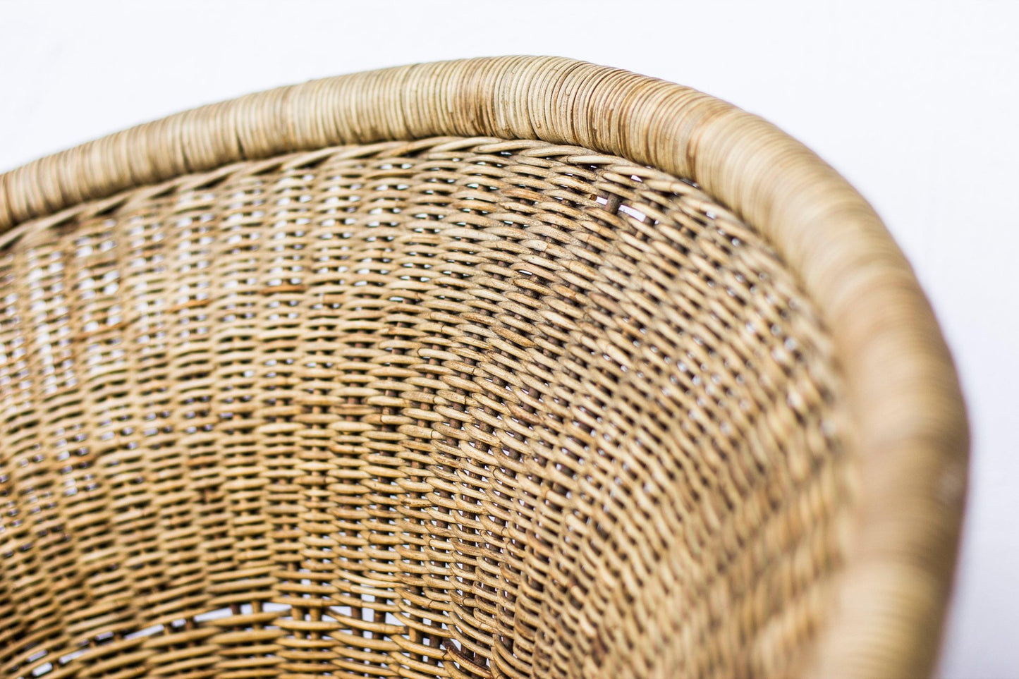 Wicker Easy Chair by Sven Staaf Attribution for Staaf & Almgren, 1950s