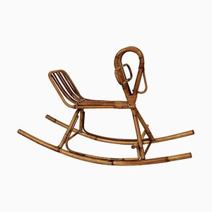 Wicker Rocking Horse, 1950s-BAF-763422